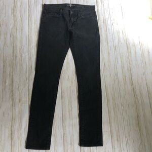 💚7 for all mankind Roxanne black jeans